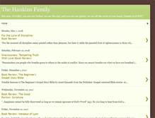 Tablet Screenshot of hankinsfamily.com